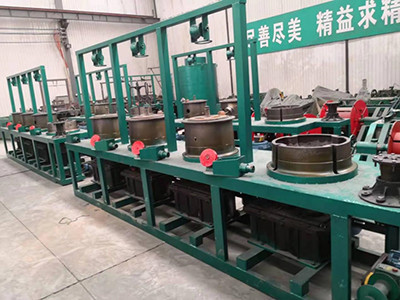 Case study of pulley type wire drawing machine